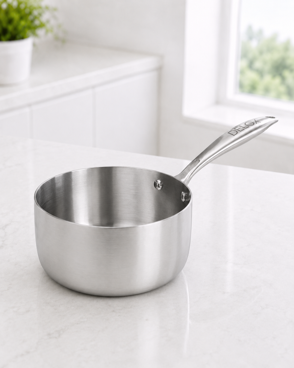 Batterie de Cuisine Inox DELOX Premium – Manche Amovible