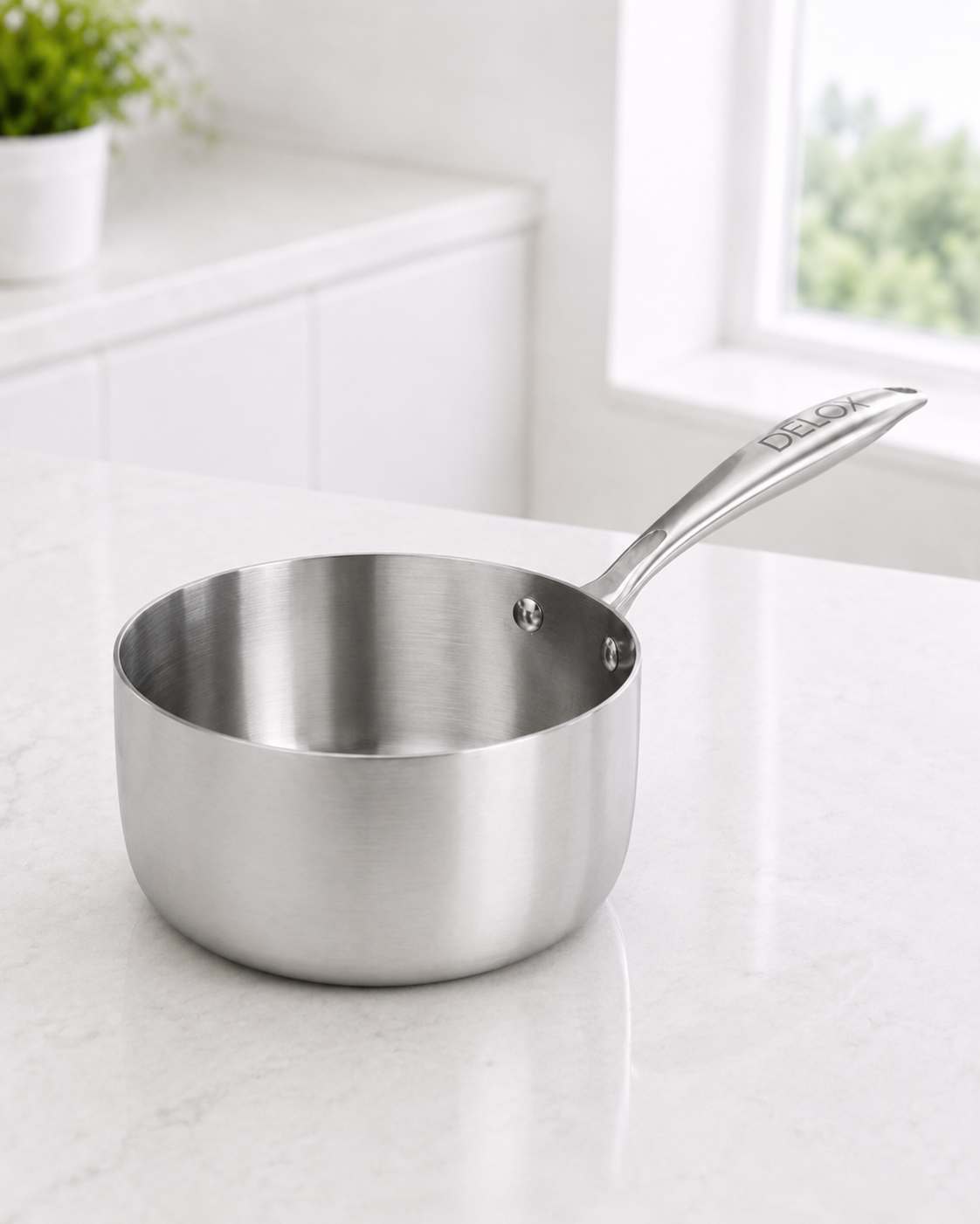 Batterie de Cuisine Inox DELOX Premium – Manche Amovible
