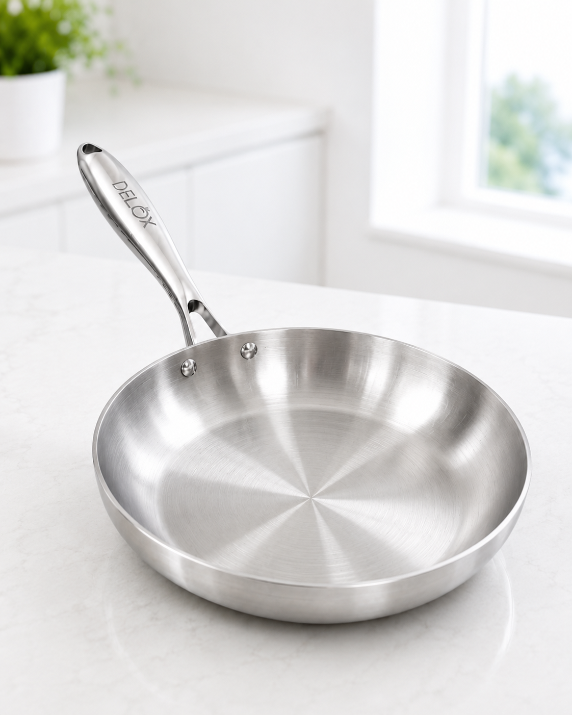 Batterie de Cuisine Inox DELOX Premium – Manche Amovible
